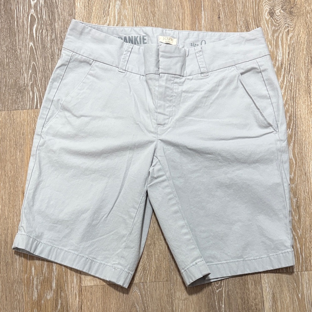 J. Crew Frankie Light blue Chino Shorts